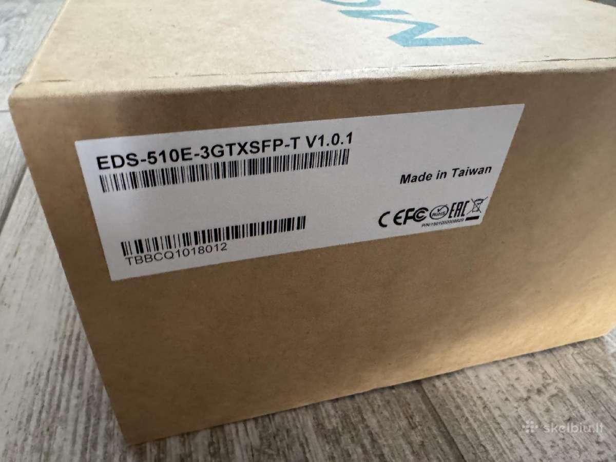 Parduodu Moxa Eds-510e-3gtxsfp-t komutatorių - nuotraukos Nr. 4
