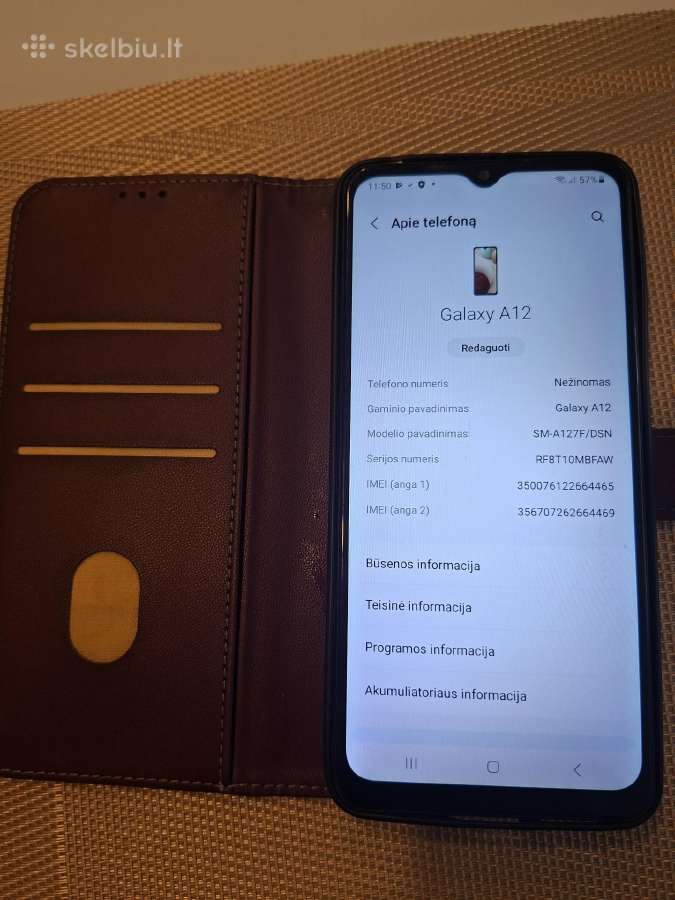 Samsung A 12 - nuotraukos Nr. 9