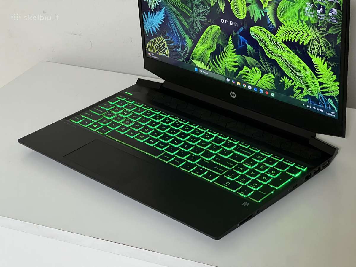 Parduodamas Hp Pavilion su Gtx 1660ti, 144hz, 1tb. - nuotraukos Nr. 4