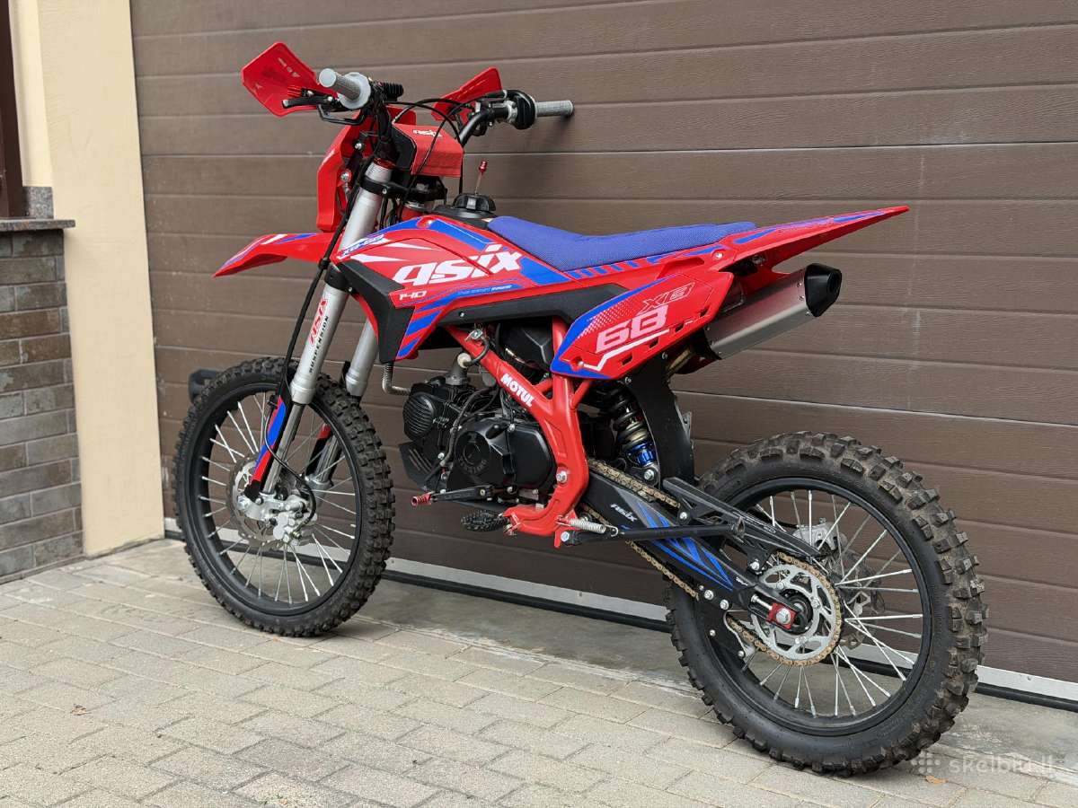 Krosinis motociklas! Kaip naujas! 140cc! - nuotraukos Nr. 3