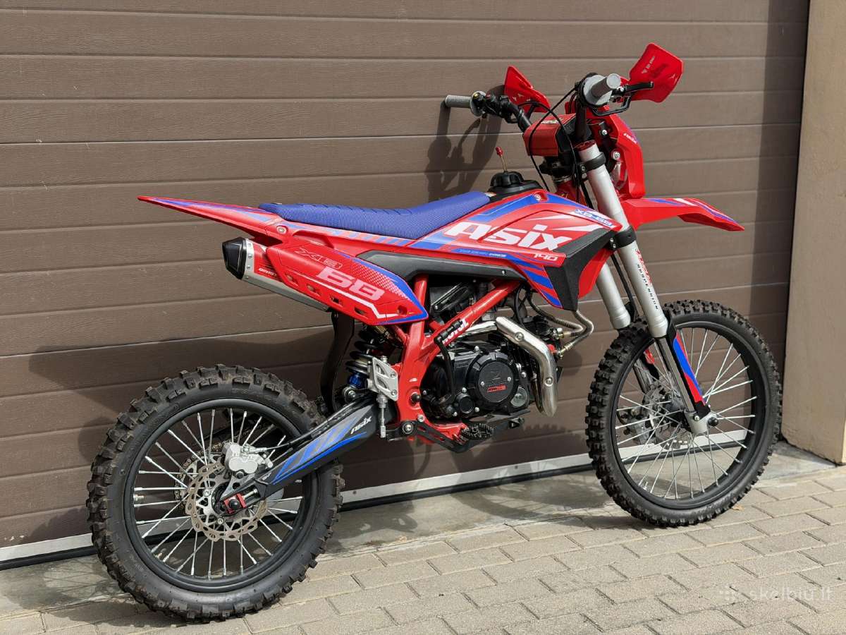 Krosinis motociklas! Kaip naujas! 140cc! - nuotraukos Nr. 4