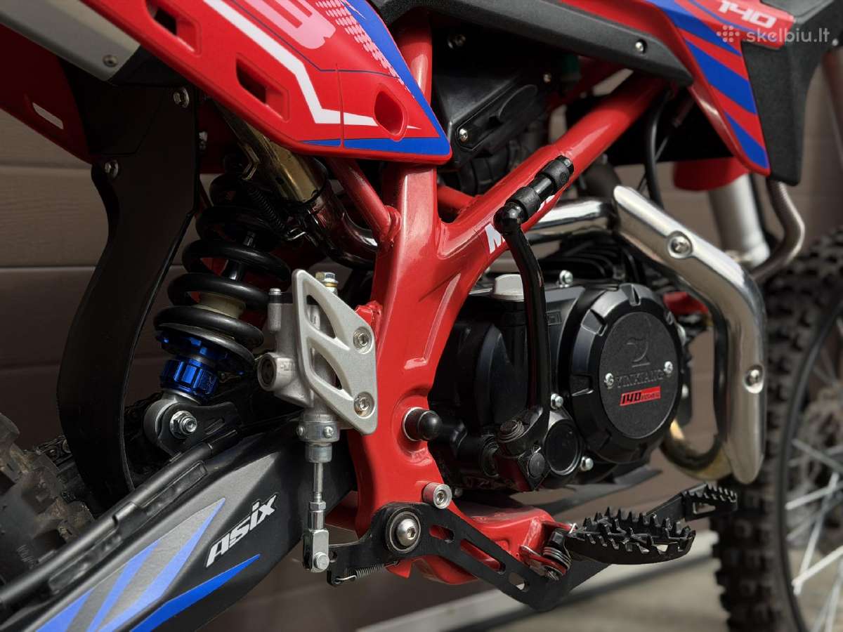 Krosinis motociklas! Kaip naujas! 140cc! - nuotraukos Nr. 11