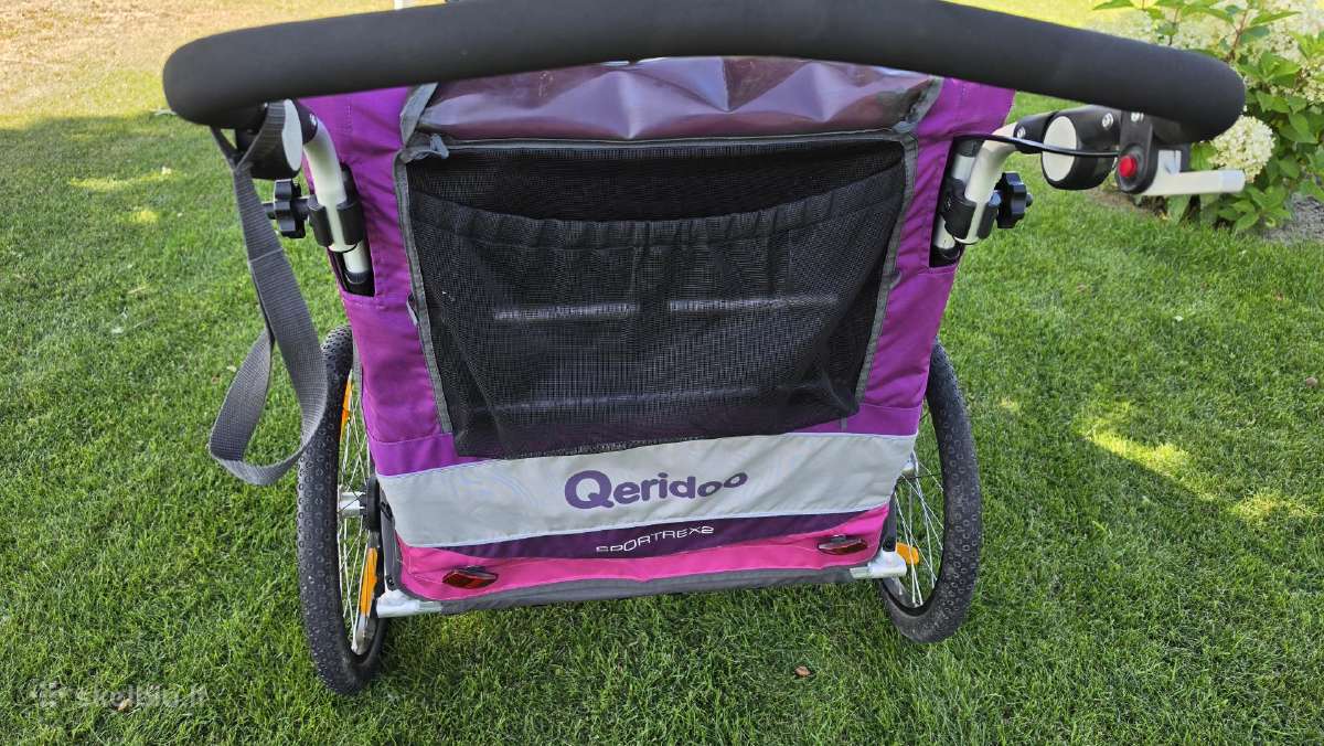 Dvivietė Qeridoo sportrex 2 dviračio priekaba. - nuotraukos Nr. 7