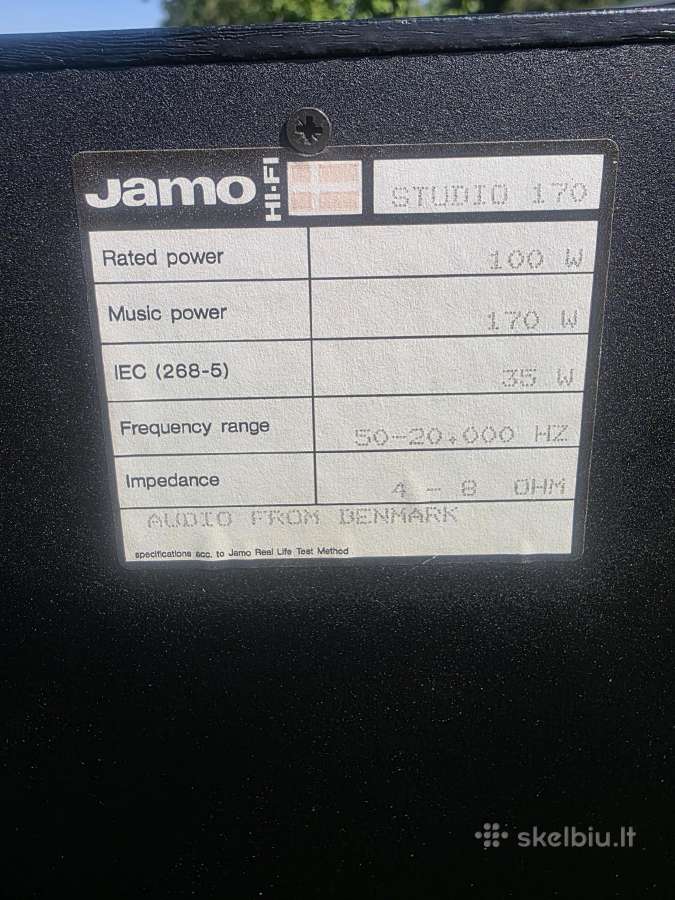 Garso kolonėlės Jamo Studio 170 - nuotraukos Nr. 3