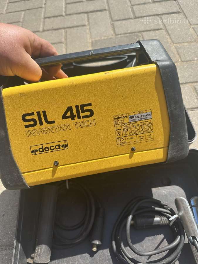 Deca Sil 415 Invertorinis Suvirinimo Aparatas - nuotraukos Nr. 2