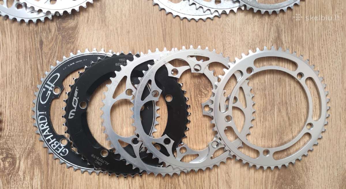 Priekinės žvaigždės chainrings 144 135 130 110 Bcd - nuotraukos Nr. 5