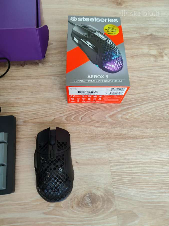 Pro Gaming komplektas: Steelseries Aerox - nuotraukos Nr. 6