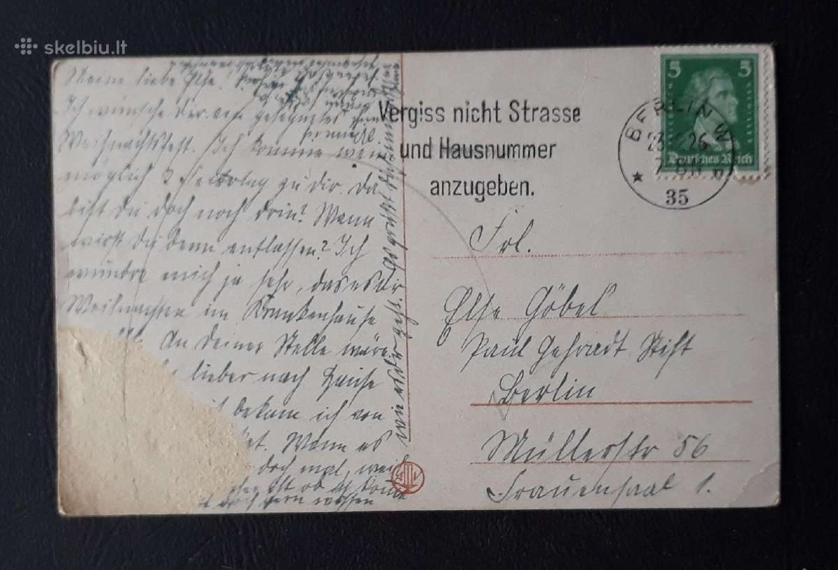 Senovinė Vokietija Naujametinė (45) 1926m - nuotraukos Nr. 3