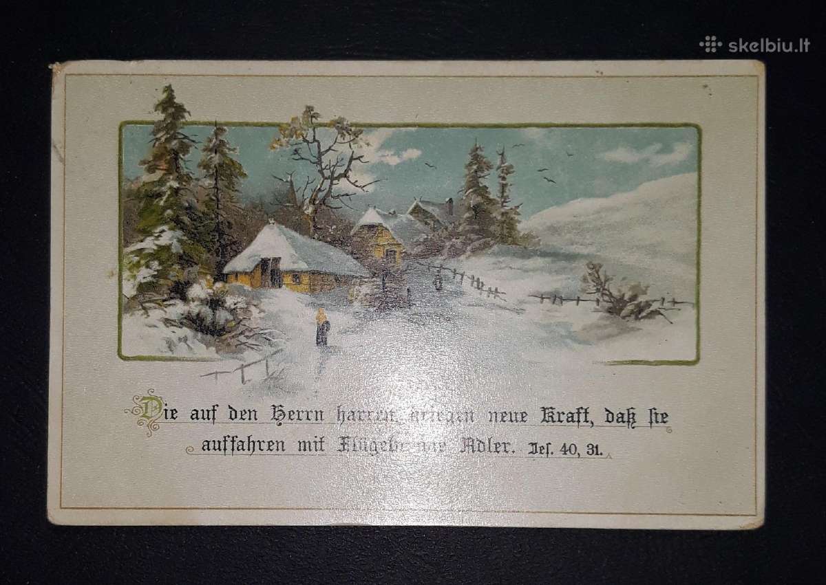 Senovinė Vokietija Naujametinė (47) 1924m - nuotraukos Nr. 2