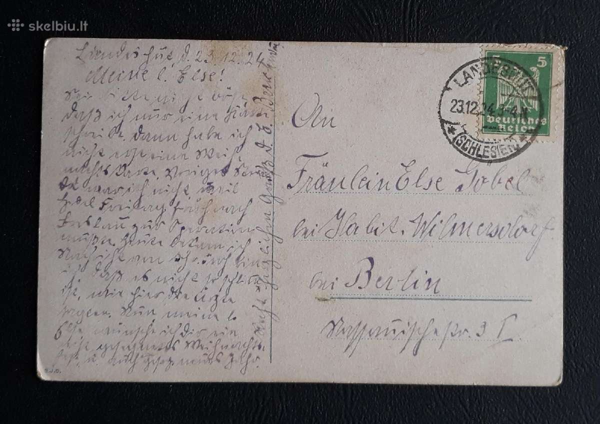 Senovinė Vokietija Naujametinė (47) 1924m - nuotraukos Nr. 3