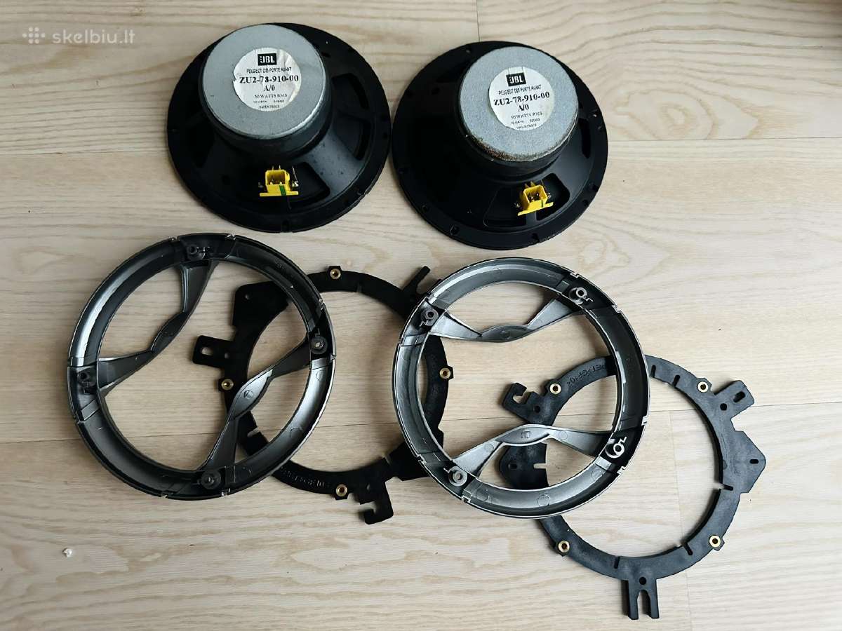 Jbl Peugeot priekinių durų garsiakalbiai (2 vnt.) - nuotraukos Nr. 4