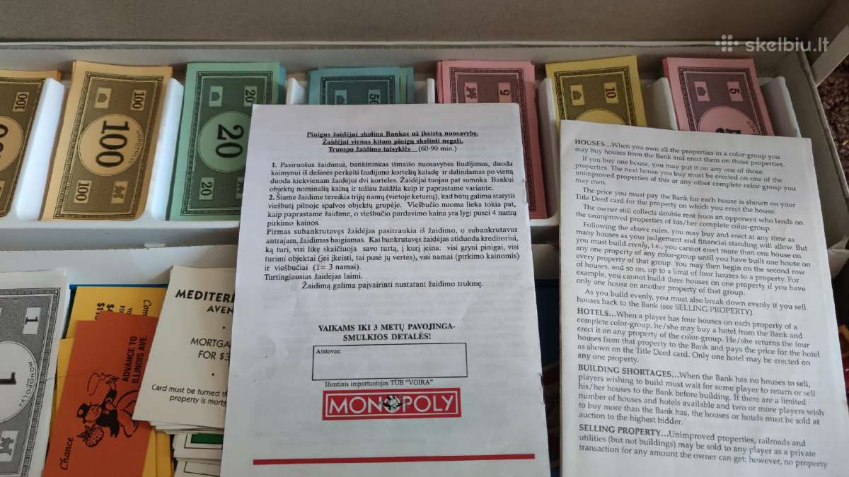 Zaidimas Monopolis - nuotraukos Nr. 3