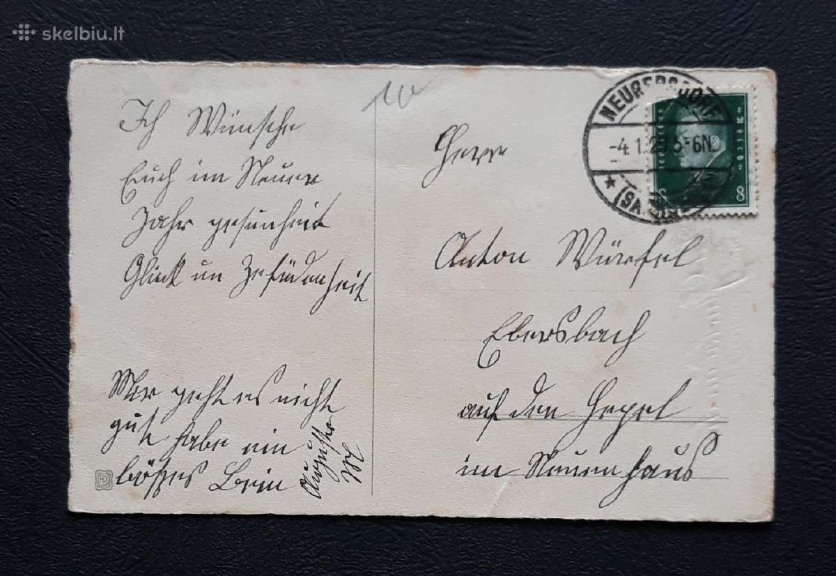 Senovinė Vokietija Naujametinė (76) 1929m - nuotraukos Nr. 2