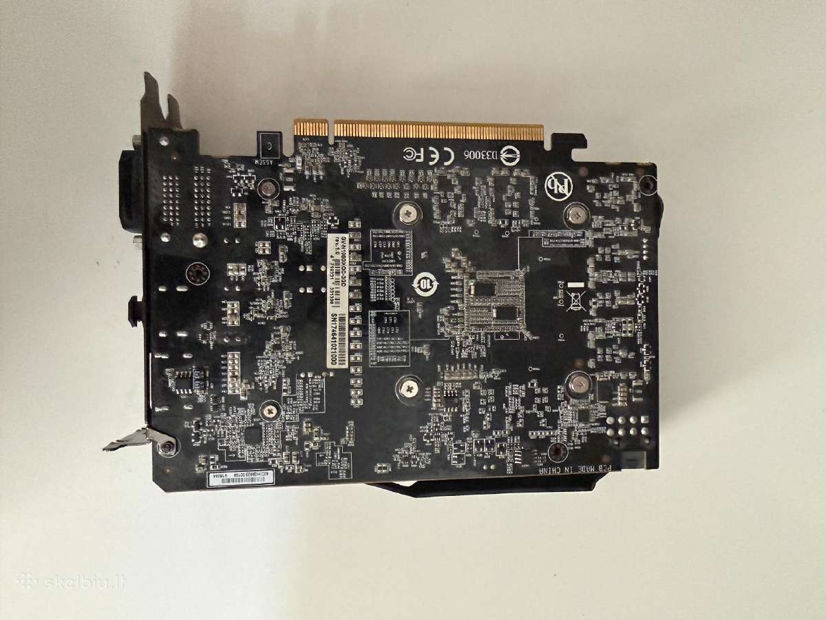 Gtx 1060 3gb - nuotraukos Nr. 3