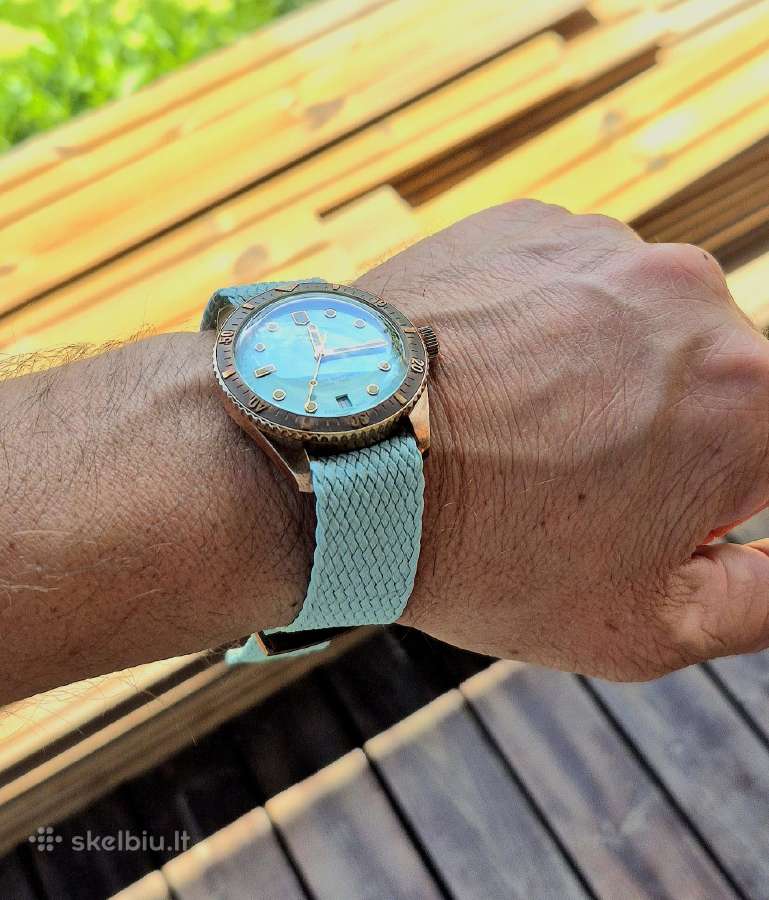 Oris sixty five cotton candy diver 38mm. Bronza - nuotraukos Nr. 2
