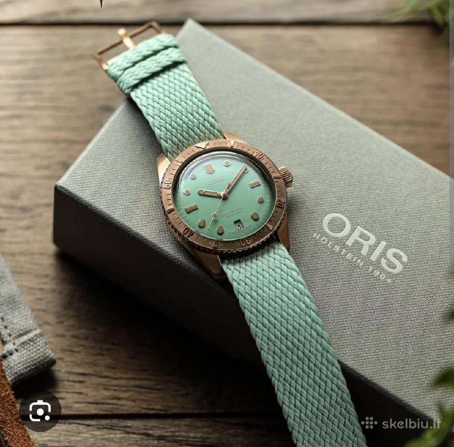Oris sixty five cotton candy diver 38mm. Bronza - nuotraukos Nr. 9