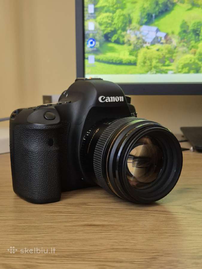 Canon EOS 6d + Canon Ef 85mm f/1.8 mažai naudota - nuotraukos Nr. 2