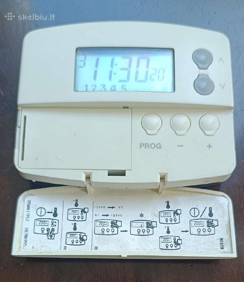 Patalpos termostatas programuojamas Danfoss - nuotraukos Nr. 2