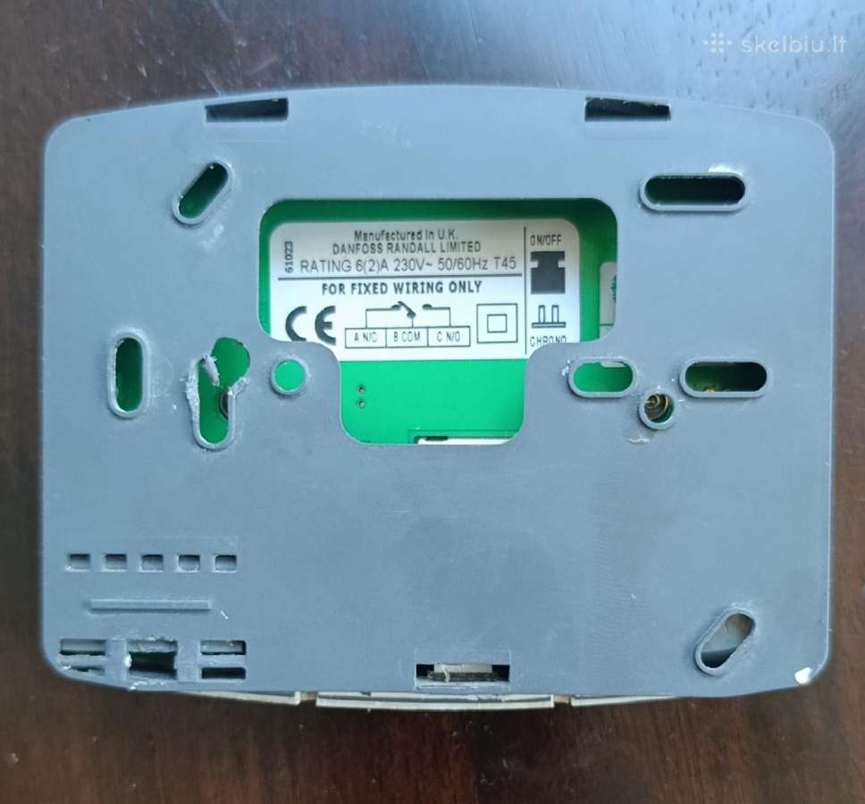 Patalpos termostatas programuojamas Danfoss - nuotraukos Nr. 3