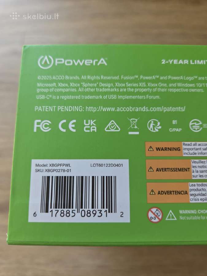 Pdp Victrix Gambit Prime Xbox Switch 2 Ps4 Ps5 - nuotraukos Nr. 17