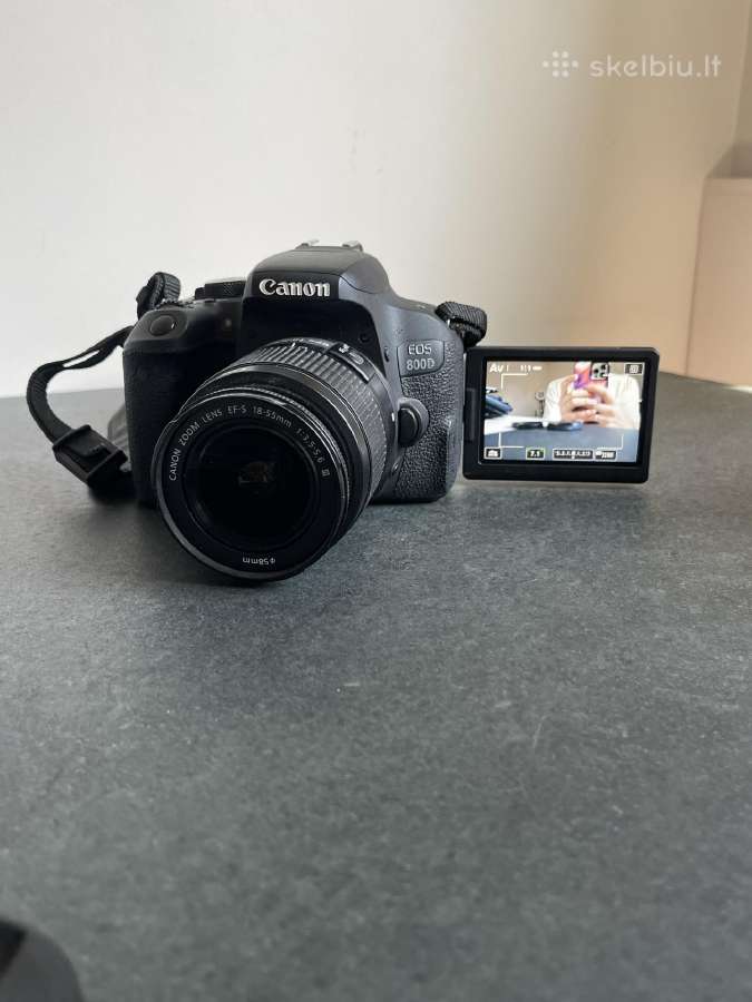 Canon EOS 800d - nuotraukos Nr. 3