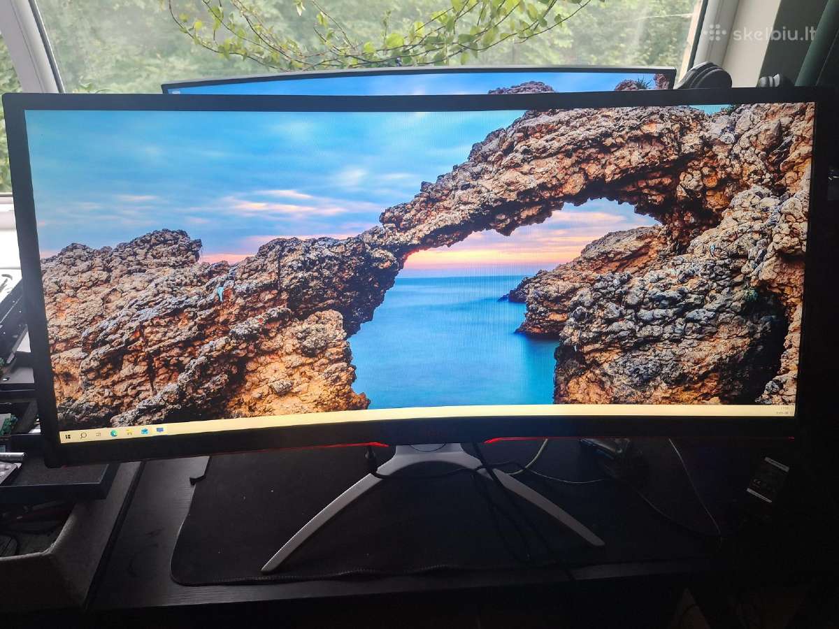 Lenktas 35" Aoc Agon 200hz - nuotraukos Nr. 2