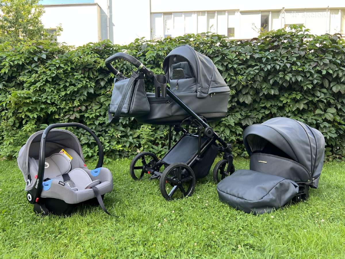 Universalus vežimėlis Coletto Fado Eco 3in1 - nuotraukos Nr. 2