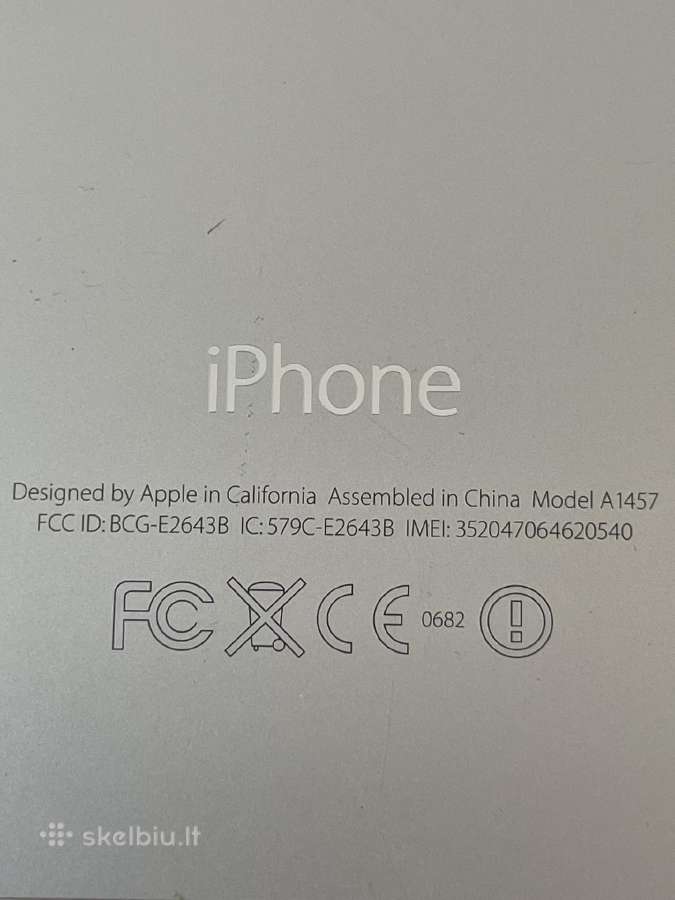 iPhone 5S 16gb white - nuotraukos Nr. 7