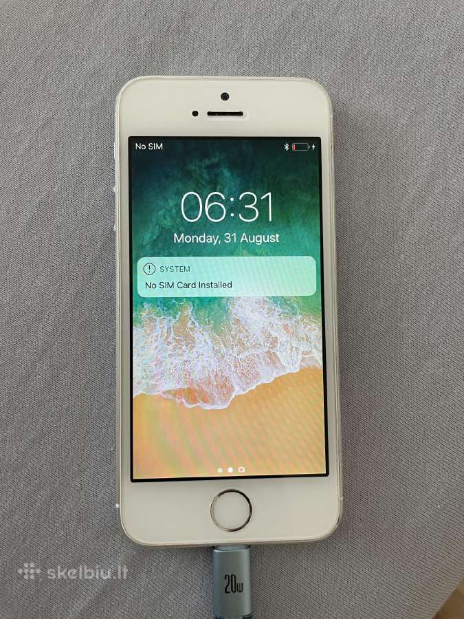 iPhone 5S 16gb white - nuotraukos Nr. 8