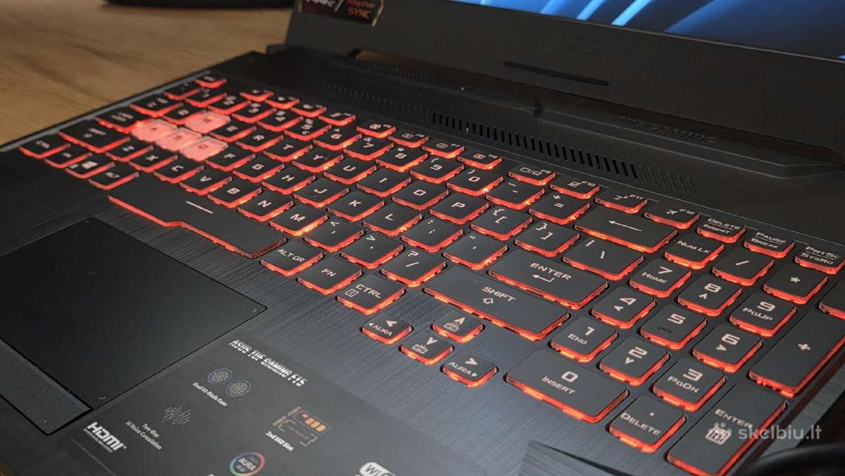 Asus Tuf Gaming F15 Fx506heb - nuotraukos Nr. 5