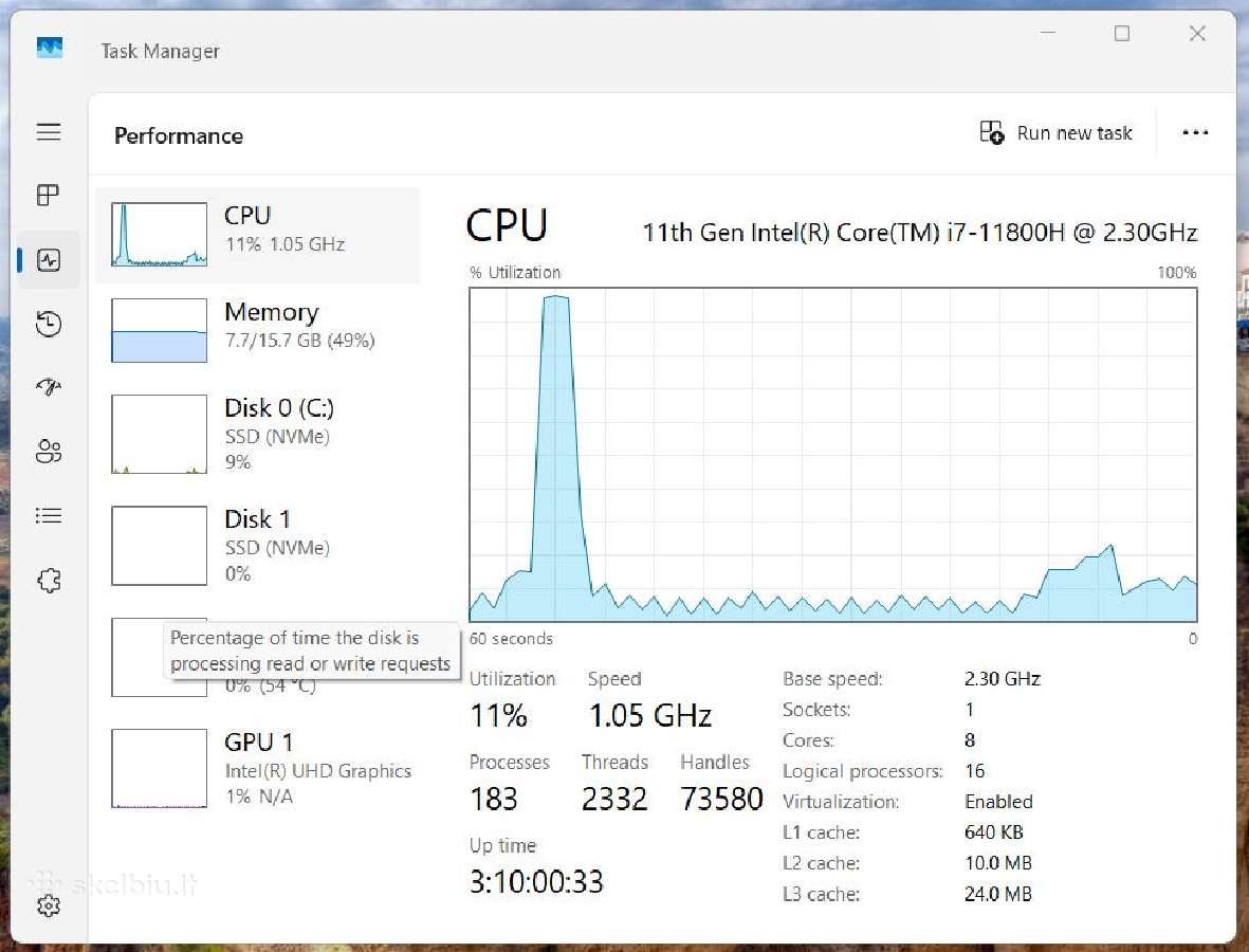 Asus Tuf Gaming F15 Fx506heb - nuotraukos Nr. 8
