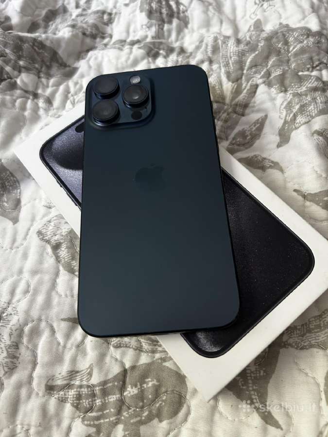 iPhone 15 pro max 256gb tvarkingas - nuotraukos Nr. 2