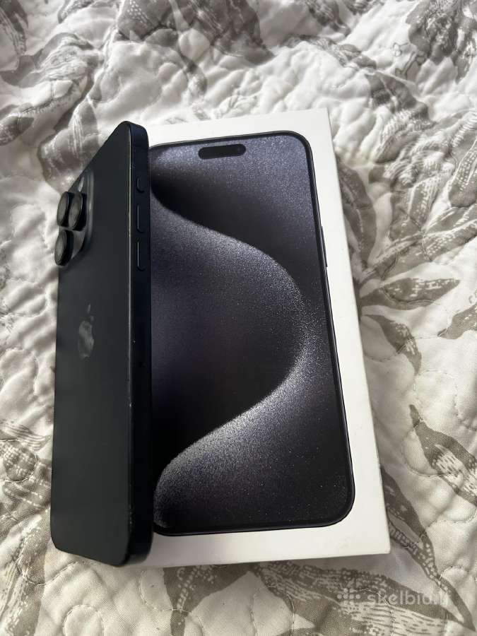 iPhone 15 pro max 256gb tvarkingas - nuotraukos Nr. 3