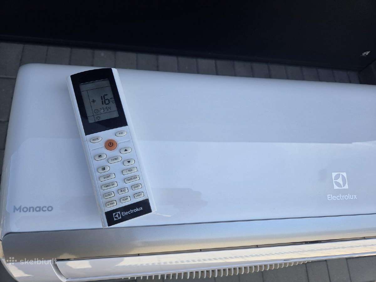 Electrolux šilumos siurblys - oro kondicionierius - nuotraukos Nr. 2