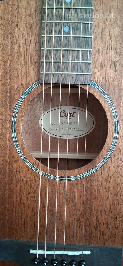 Cort Earth60m akustinė gitara – beveik nauja - nuotraukos Nr. 3