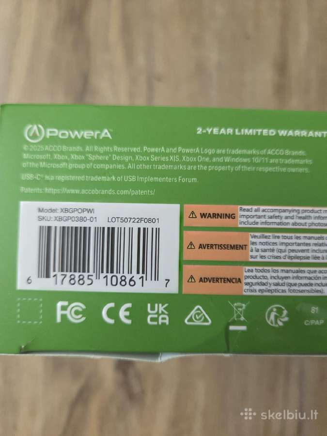 Pdp Victrix Gambit Prime Xbox Switch 2 Ps4 Ps5 - nuotraukos Nr. 21
