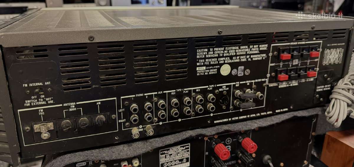 JVC jr-s400 / resiveriai - nuotraukos Nr. 3