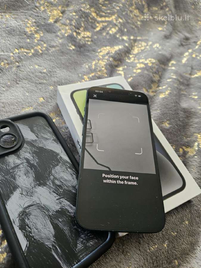 iPhone 14 128gb Midnight Labai Gero Stovio - nuotraukos Nr. 4
