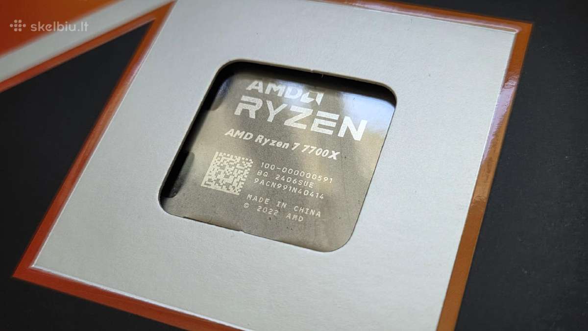Amd Ryzen 7 7700x - nuotraukos Nr. 2