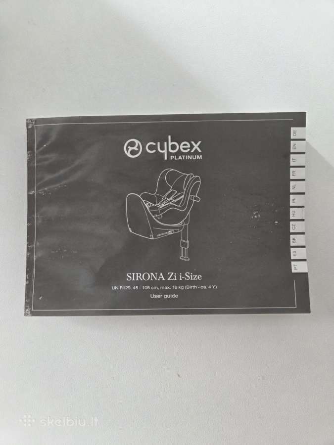 Cybex Sirona Zi i-size automobilinė kėdutė - nuotraukos Nr. 6