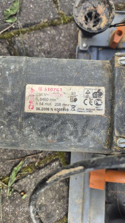 Elektriniai diskiniai pjūklai / pjovimo staklės - nuotraukos Nr. 4
