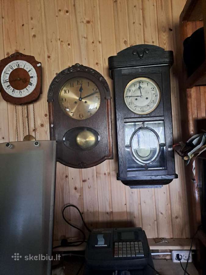 Antikvariniai laikrodžiai - nuotraukos Nr. 7