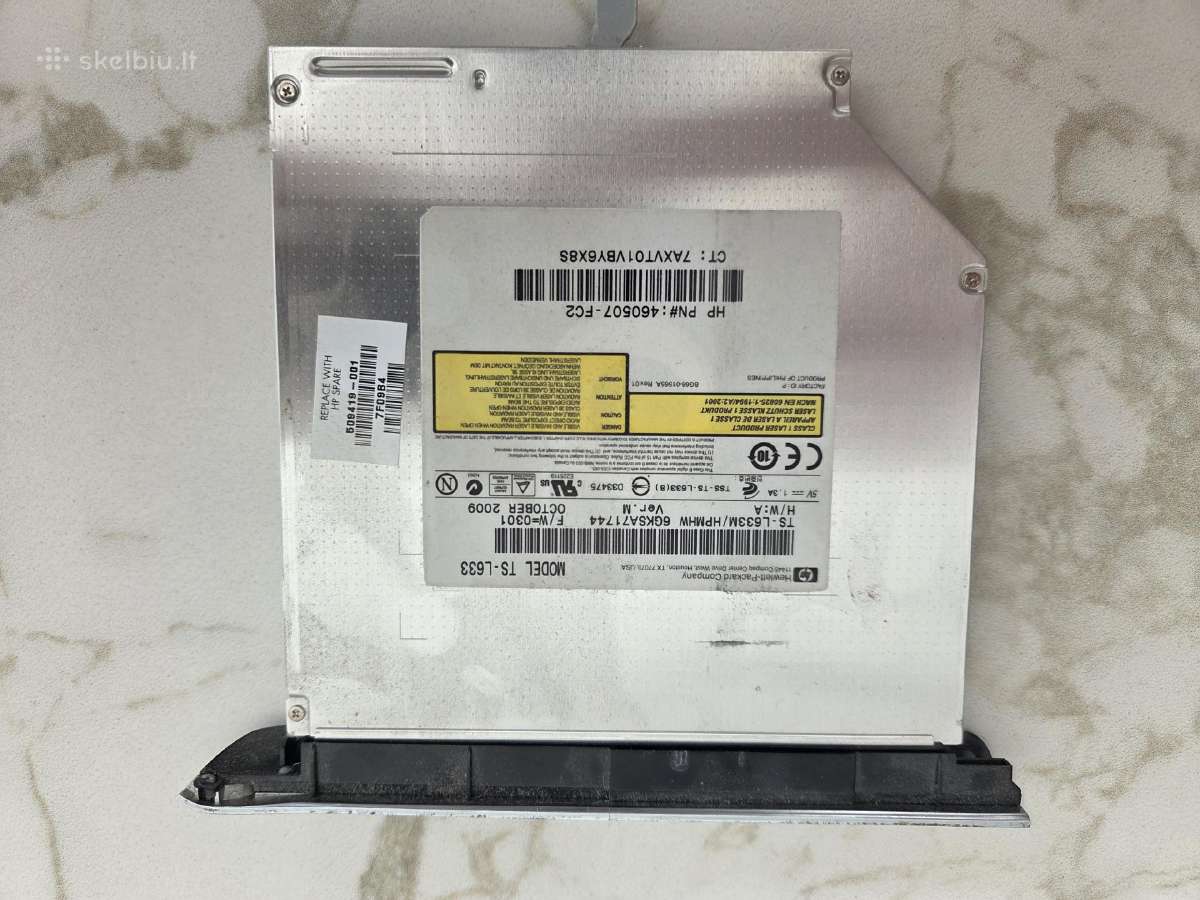 Hp Ts-l633m Dvd-rw optinis įrenginys - nuotraukos Nr. 3