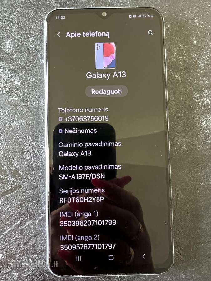 Samsung A13 - nuotraukos Nr. 2