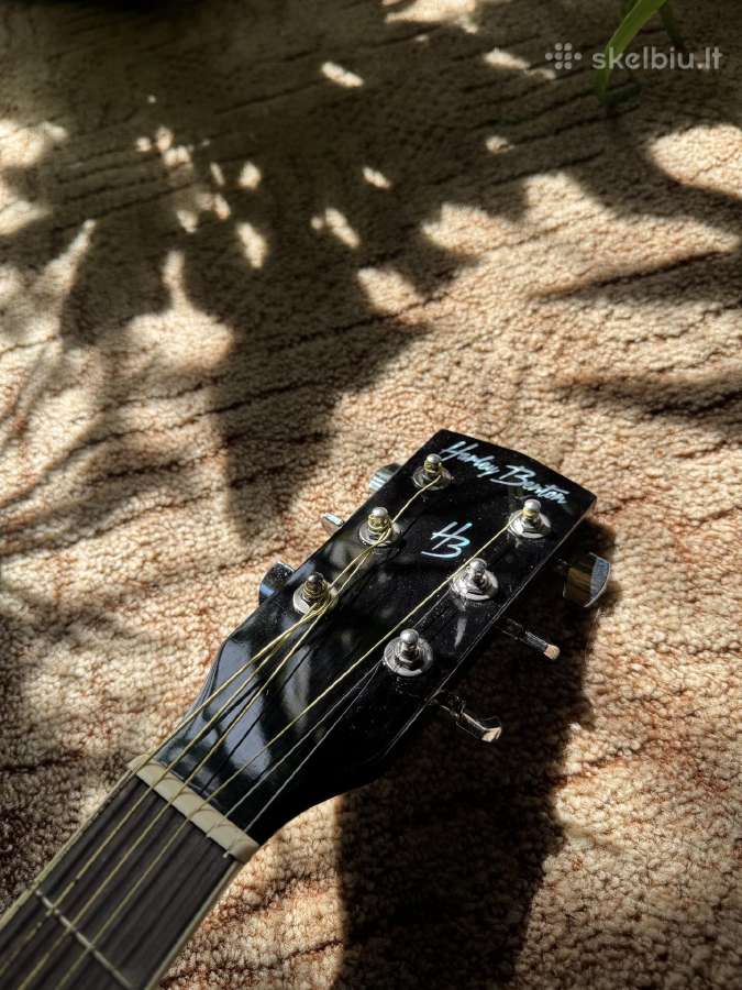 Harley Benton D-120ce Bk elektroakustinė gitara - nuotraukos Nr. 4