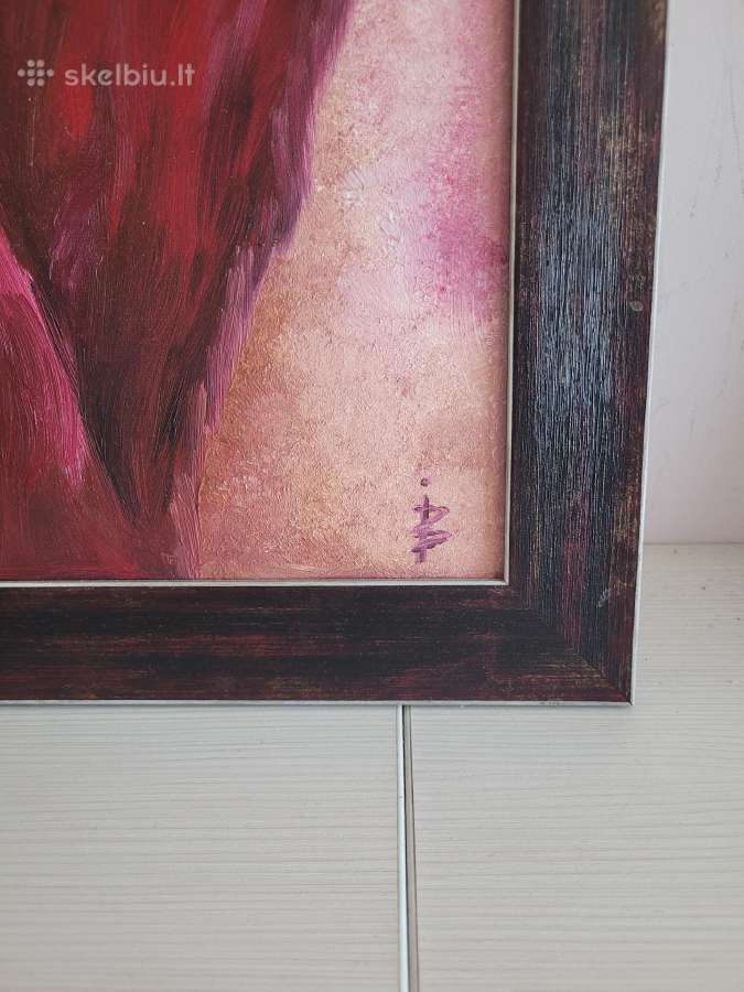 Paveikslas, 53 x 68 cm., aliejus-drobė - nuotraukos Nr. 4