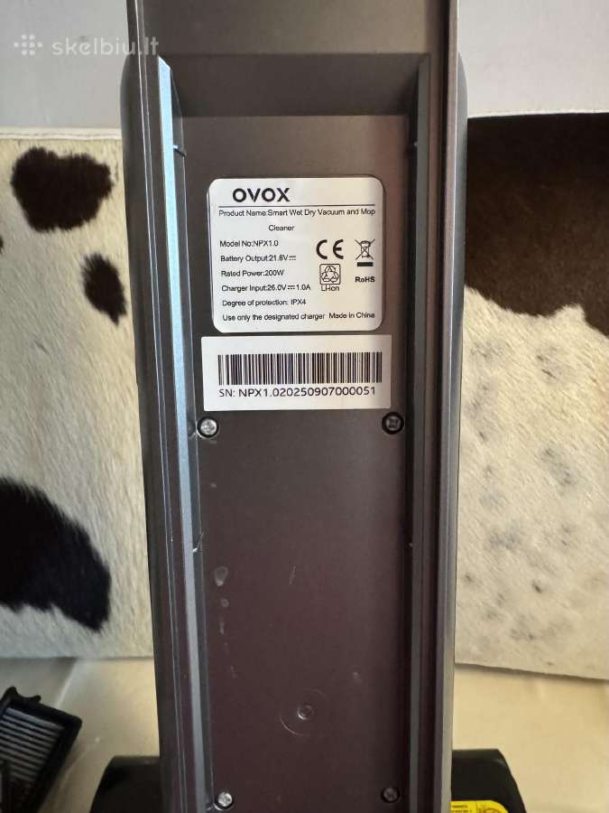 Kaip naujas 3-in-1 plaunantis siurblys Ovox Pulse - nuotraukos Nr. 9