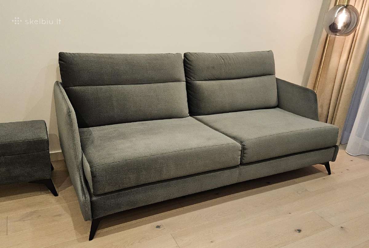 Magrės sofa Vytis + pufas Kapri + kėdės Paris - nuotraukos Nr. 10