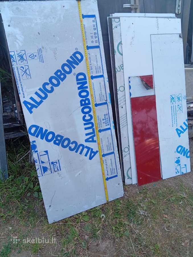 Aluminio kompozito plokstes - nuotraukos Nr. 2