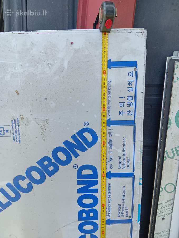 Aluminio kompozito plokstes - nuotraukos Nr. 6